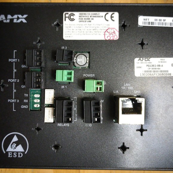 AMX FG1302-08-A 8-key control pad - Picture 6 of 8